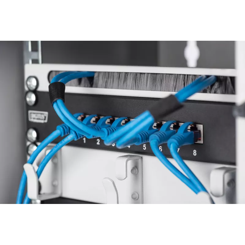 Kaapelinhallinta Digitus DN-10 ORG-1/2U