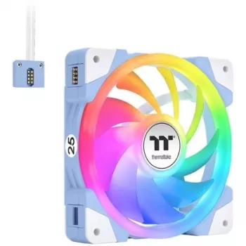 Thermaltake SWAFAN EX14 ARGB 140mm 3 kpl:n pakkaus kotelotuuletin - hortensiansininen