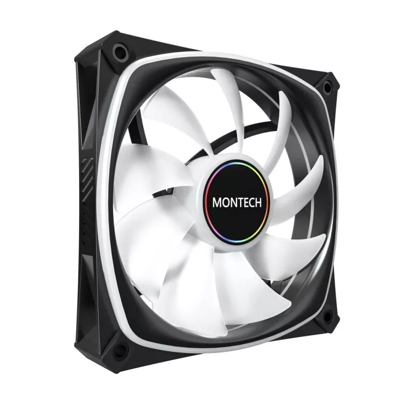 MONTECH AX120 PRO musta 120mm ARGB 3 kpl:n pakkaus