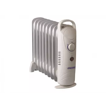 Mesko Home MS7805 sisäkäyttöön valkoinen 1000 W öljypatteri sähkölämmitys