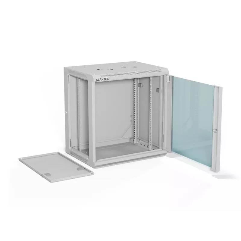 ALANTEC 19 12U 600x450 seinäkaappi, harmaa