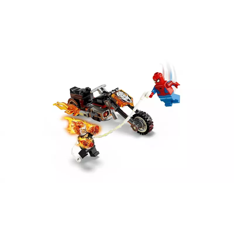 LEGO MARVEL 76335 Spider-Man vs. Ghost Rider moottoripyörä
