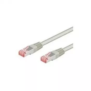 Wentronic Goobay CAT 6 patch-kaapeli, S/FTP (PiMF), harmaa, 7,5 m - CCA kupariseos (93650)