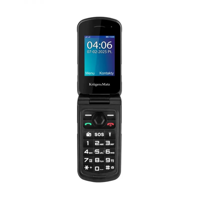 Flip-puhelin Kruger & Matz Iron 5 Flip KM0466 — Dual-SIM, 2,4