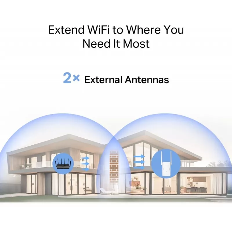 Mercusys ME25BE BE3600 Wi-Fi 7 -kantaman laajennin
