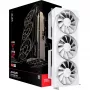 Näytönohjain XFX Radeon RX 9070 XT — 16 GB GDDR6, 256-bit, PCIe x16, 2400 MHz, 3 tuuletinta valkoinen, 325×65 mm