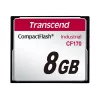 Transcend Industrial - flash-muistikortti - 8 GB - 170x - CompactFlash (TS8GCF170)