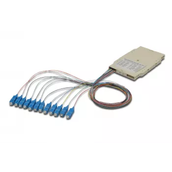 Kuitujatkoskasetti Digitus A-96522-02-UPC-4 12 pigtaililla SC OM4