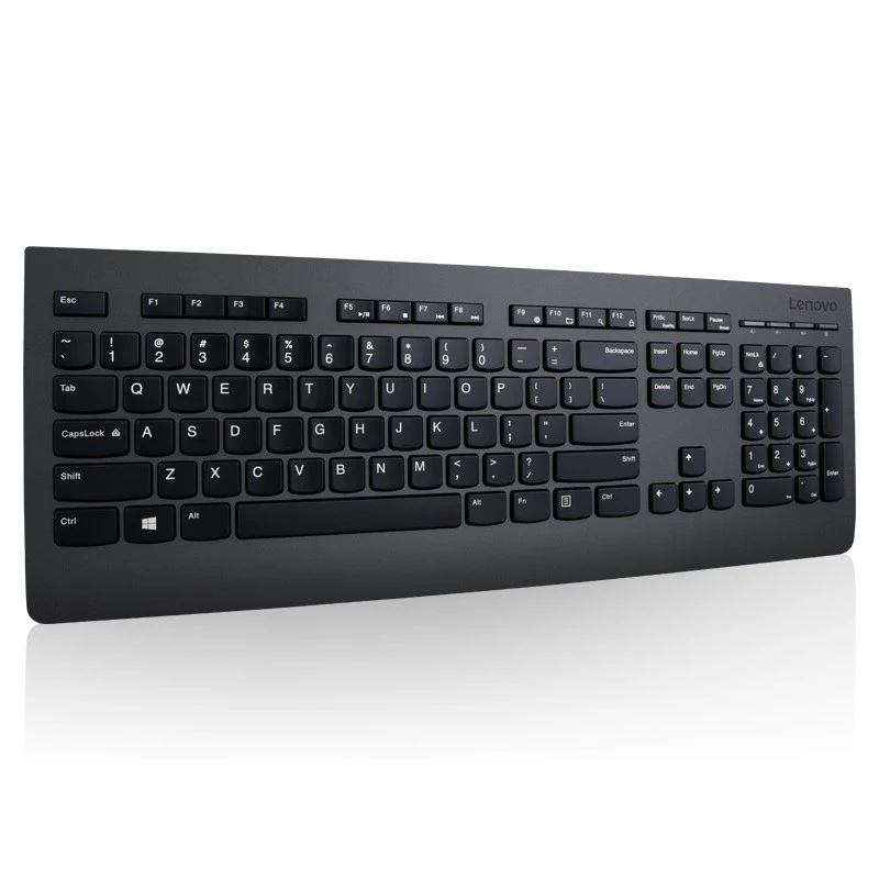 Lenovo 4X30H56874 näppäimistö universaali RF langaton QWERTY US English musta