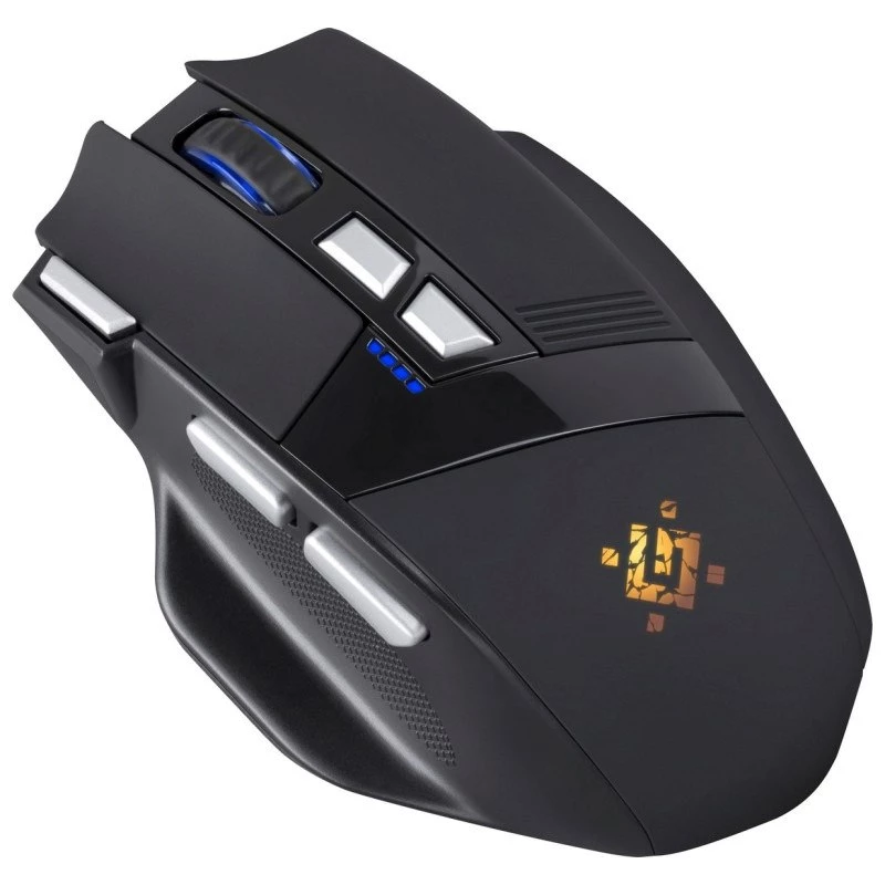 Hiiri DEFENDER GM-885 KNIGHT RF WIRELESS 3200dpi 8P musta