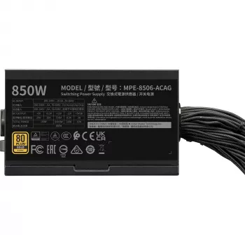 Cooler Master virtalähde MWE Gold 850 V3 850W 80+Gold Non-Modular ATX 3.1 tuuletin 120mm takuu 5 vuotta