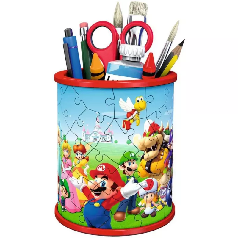 3D-palapeli Ravensburger Super Mario kynäteline 54 osaa