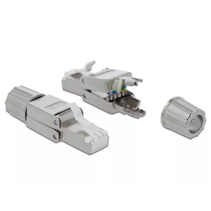 Kaapeliliitin DeLOCK 86477 RJ-45 harmaa