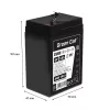 UPS-akku sinetöity lyijyakku Green Cell AGM6V5AH-J 6 V 5 Ah