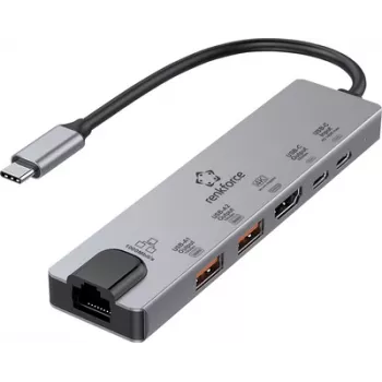 Renkforce USB-C-telakka RF-USBH-550 sopii merkkitelakoille Acer Apple (RF-6649662)