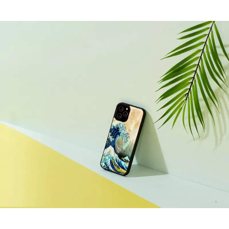 iKins suojakotelo Apple iPhone 12 Pro Max Great Wave -kuosilla