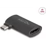 Sovitin DELOCK USB Type-C (uros) HDMI (naaras) DP Alt Mode 4K kulma