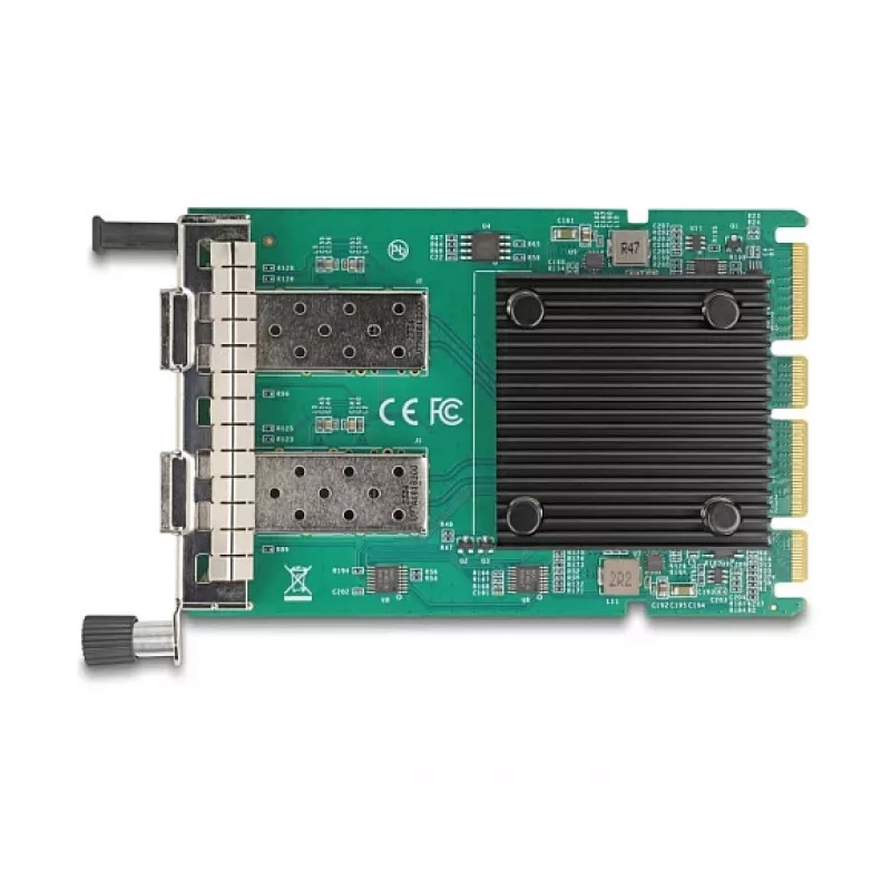 DeLOCK 88386 OCP 3.0 verkkokortti, 2 x SFP+ 10 Gigabit LAN