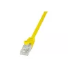 Verkkokaapeli LogiLink 1 m RJ-45 Cat5e keltainen