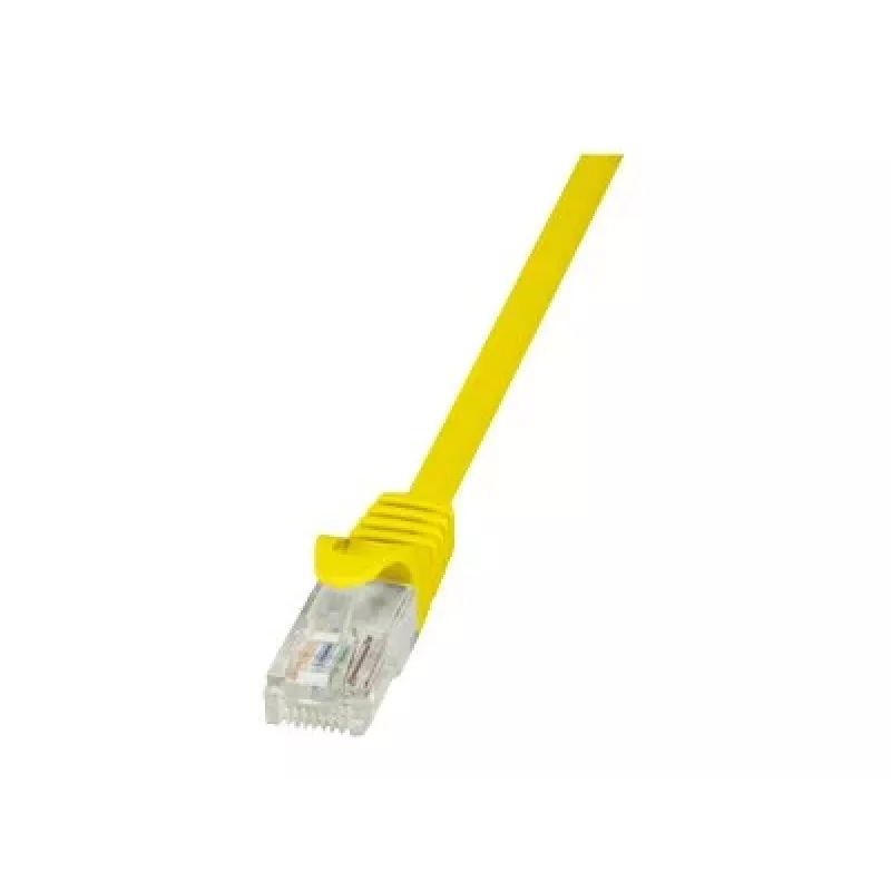 Verkkokaapeli LogiLink 1 m RJ-45 Cat5e keltainen