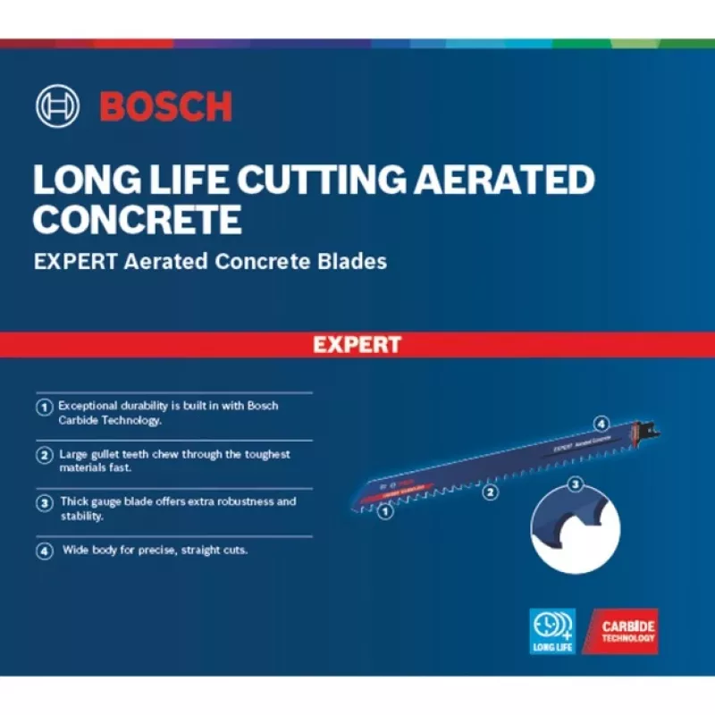 Bosch 2 608 900 412 pistosaha-/kuviosaha-/puukkosahanterä kovametalli 10 kpl