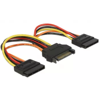 Sisäinen virtakaapeli DeLOCK 60143 0,15 m SATA 15-pin