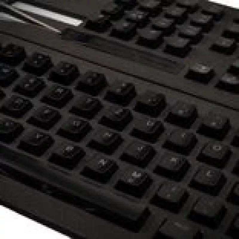 Ducky ABS-näppäinhattusarja, laserkaiverrettu - ISO-asettelu (DE), musta