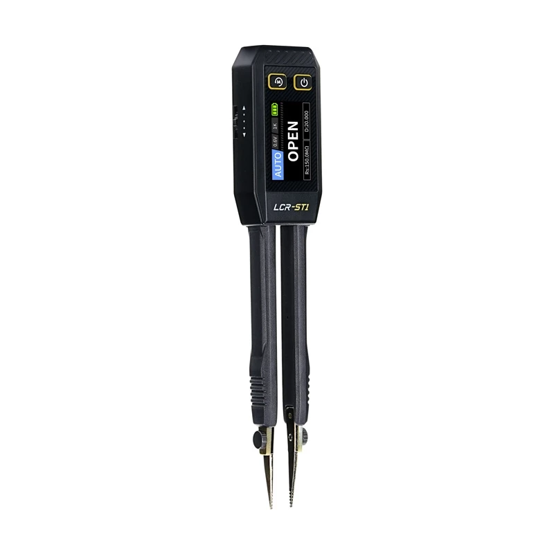 Digitaalinen pinsetti-LCR-mittari Fnirsi LCR-ST1 – kätevä LCR-testeri SMD-komponenteille
