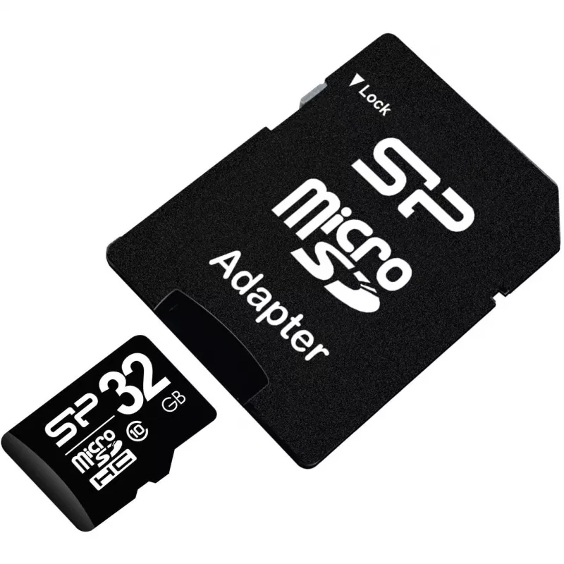 Silicon Power SP032GBSTH010V10SP muistikortti 32 GB MicroSDHC UHS-I Class 10