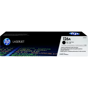 HP 126A alkuperäinen LaserJet-värikasetti musta, 1200 sivua, musta, 1 kpl