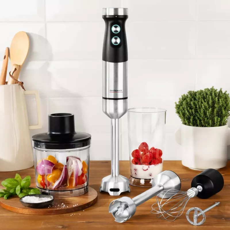 Gastroback Design Power Hand Blender Set 5-in-1 sauvasekoitin