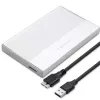 Kotelo 2,5 tuuman SATA-SSD/HDD:lle QOLTEC 52278 USB 3.0, tukee jopa 2 TB