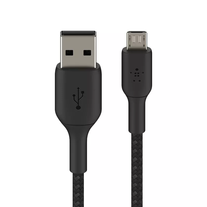 USB-kaapeli Belkin CAB007bt1MBK 1 m USB-A Micro-USB-A musta