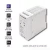 Qoltec DIN-kiskovirtalähde | 40W | 24V | 1.67A | valkoinen | ohut