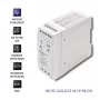 Qoltec DIN-kiskovirtalähde | 40W | 24V | 1.67A | valkoinen | ohut