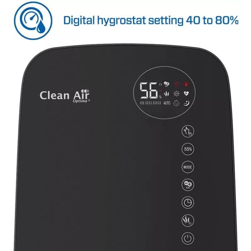 Ilmankostutin IONISAATTORILLA/CA-607BSMART Clean Air Optima
