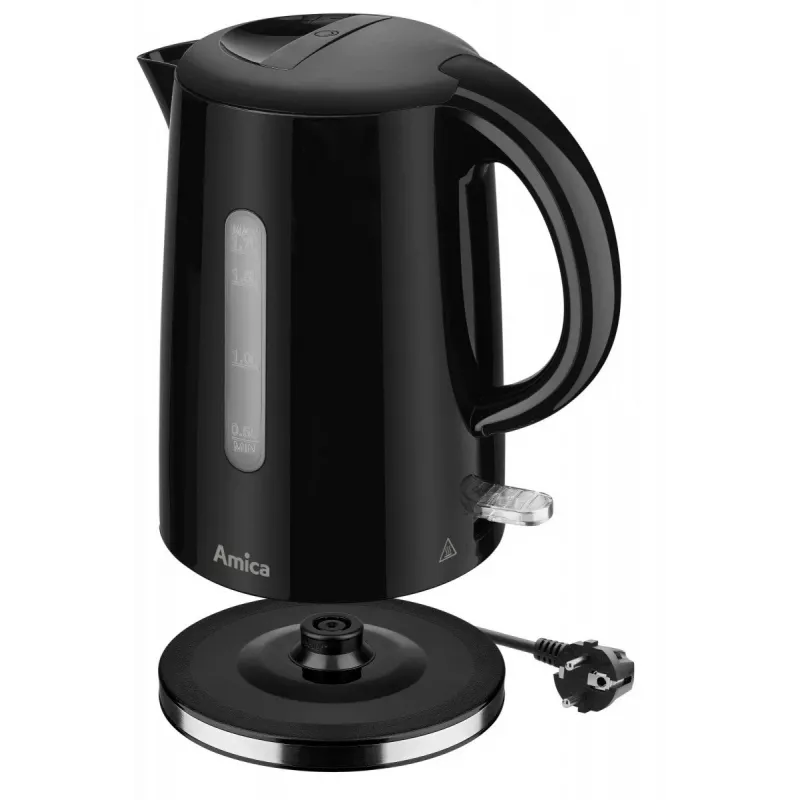 Amica KF1002 vedenkeitin, 1,7 l, musta