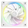 Nestejäähdytin DeepCool LQ360 White, 360 mm jäähdytin, RGB-tuulettimet