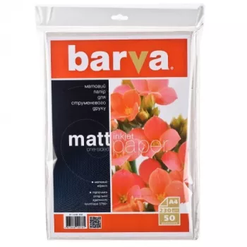 Valokuvapaperi Barva Mate A230-022, A4, 230 g/m², matta