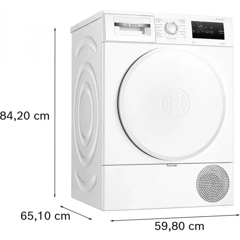 Bosch WTH83277PL vapaasti seisova kuivausrumpu 8 kg