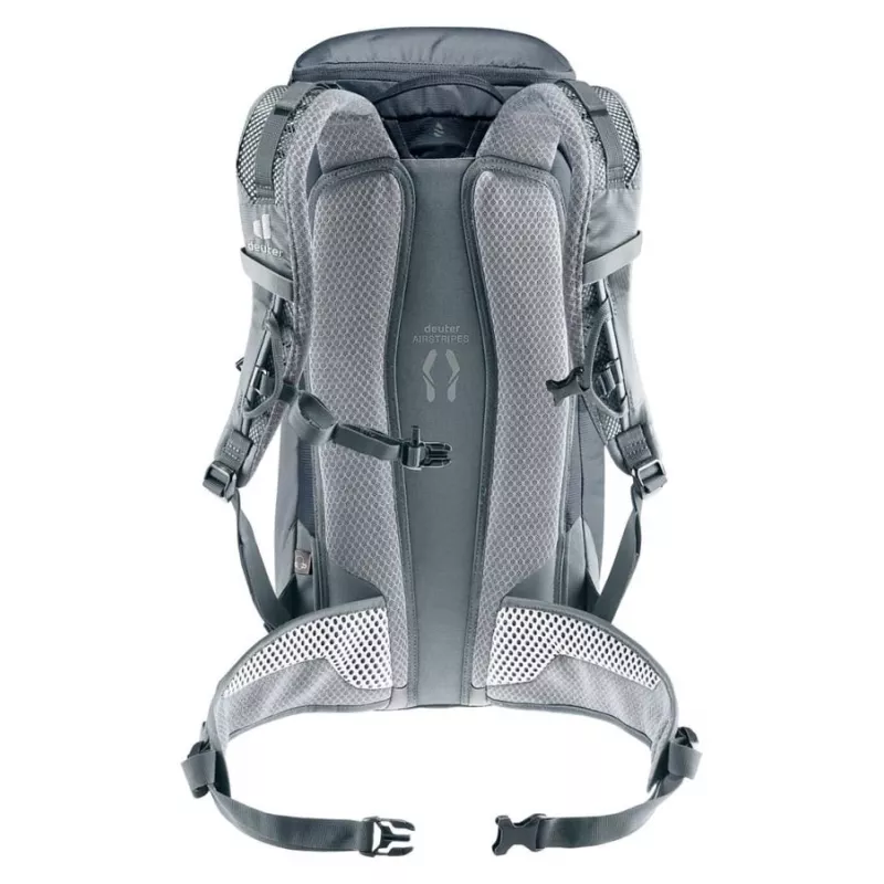 Reppu DEUTER Trail 18 I — päiväreppu, 18 L, musta/schiefer