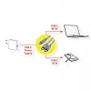 ROLINE - USB-kaapeli - 24-pin USB-C (M) - 24-pin USB-C (M) - USB 2.0 - 1,85 m - USB-virransyöttö (100 W) - musta (11.02.8308)