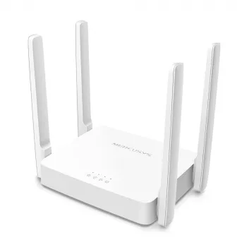 Pöytäreititin MERCUSYS AC10 dual band 2,4/5 GHz Wi‑Fi 5, 4 ulkoista antennia, 1x Fast Ethernet (WAN/LAN)