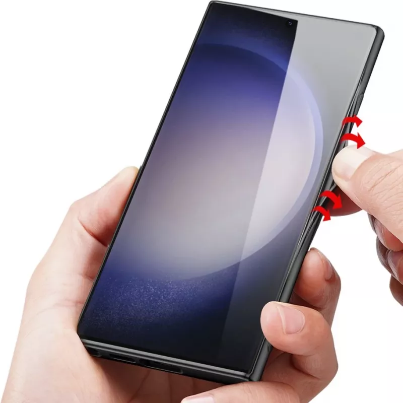 Nevox StyleShell NYLO - Samsung Galaxy S25 Ultra, musta