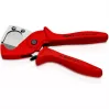 Knipex 90 25 185 - putkileikkuri - ruostumaton teräs - muovi - punainen - 1,2 cm - 18,5 cm (90 25 185)