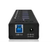 ICY BOX IB-AC618 USB 3.2 Gen 1 (3.1 Gen 1) Type-B 5000 Mbit/s musta