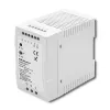 Qoltec 50914 DIN-kiskovirtalähde | 90W | 12V | 7,5A | valkoinen | ohut