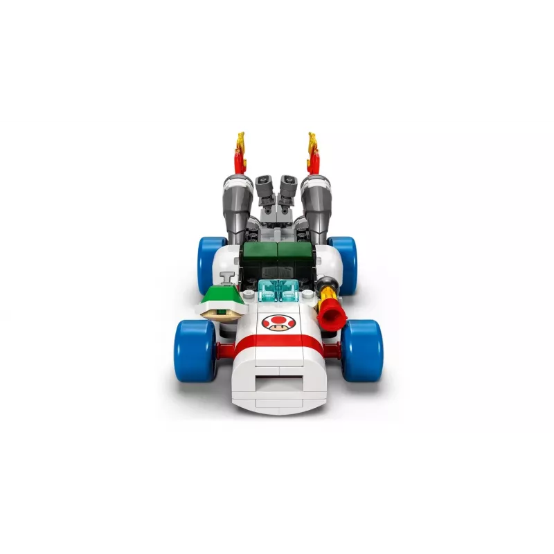 LEGO-sarja 72035 Super Mario Mario Kart Toadin korjaamo -rakennuslelu, interaktiiviset tasot ja hahmot