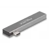 DeLOCK 3 portin ohut USB-keskitin USB Type-C 10 Gbps 2 x USB 2.0