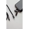 USB-C-kaapeli TB AKTBXKUCCSMY12B 1,2 m, musta, USB-C - USB-C